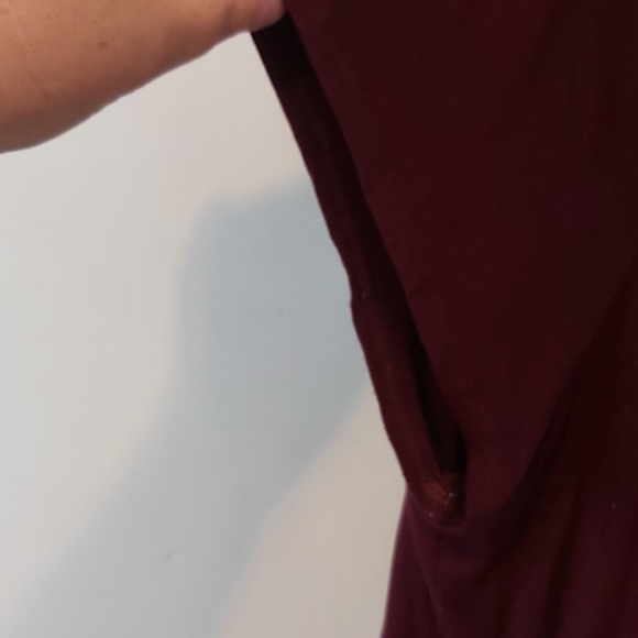 LANE BRYANT | Women's 'Weekend Vibes' Top Maroon Size 22/24 - Picture 4 of 7